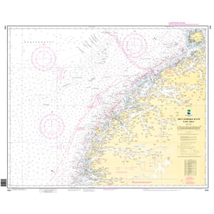Fototapet Sjøkart Nr 308 294X240 Cm
