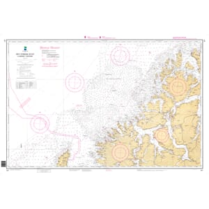 Fototapet Sjøkart Nr 321 354X240 Cm