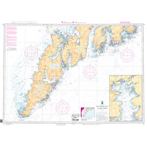 Fototapet Sjøkart Nr 72 333X240 Cm