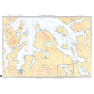 Fototapet Sjøkart Nr 94 343X240 Cm