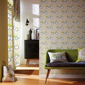 TAPET LEVANDE CYCKEL BY SCION