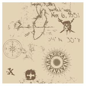 Tapet Fiber Magic Kids Pirates Of The Caribbean