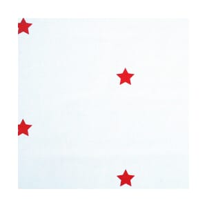 Tapet Fiber Kompis Røde Stjerner