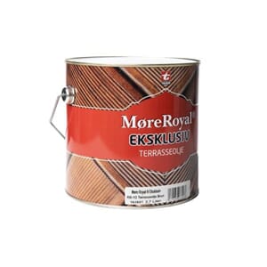 Terrasseolje Eksklus Brun 2,7Ltr