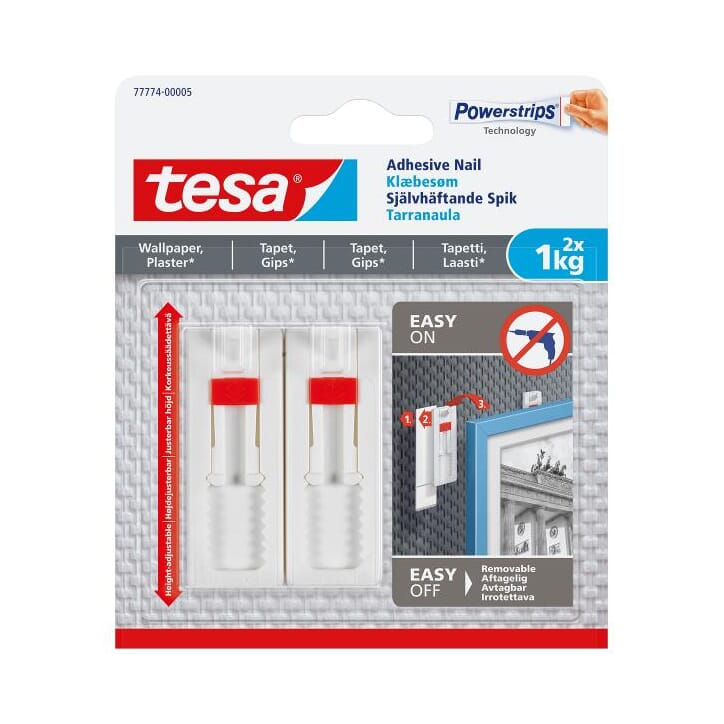 H55824818 Limspiker Til Tapet Justerbar 2 stk - 1 kg.jpg
